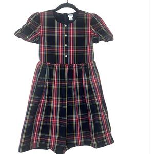Crewcuts J Crew Girls Size 10 Stewart Tartan Plaid Dress Christmas holiday
